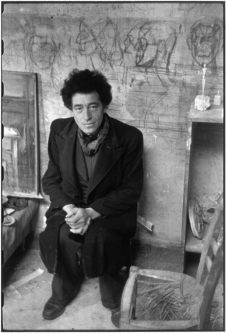 Henri Cartier-Bresson, « Alberto Giacometti, Paris, 1945 »